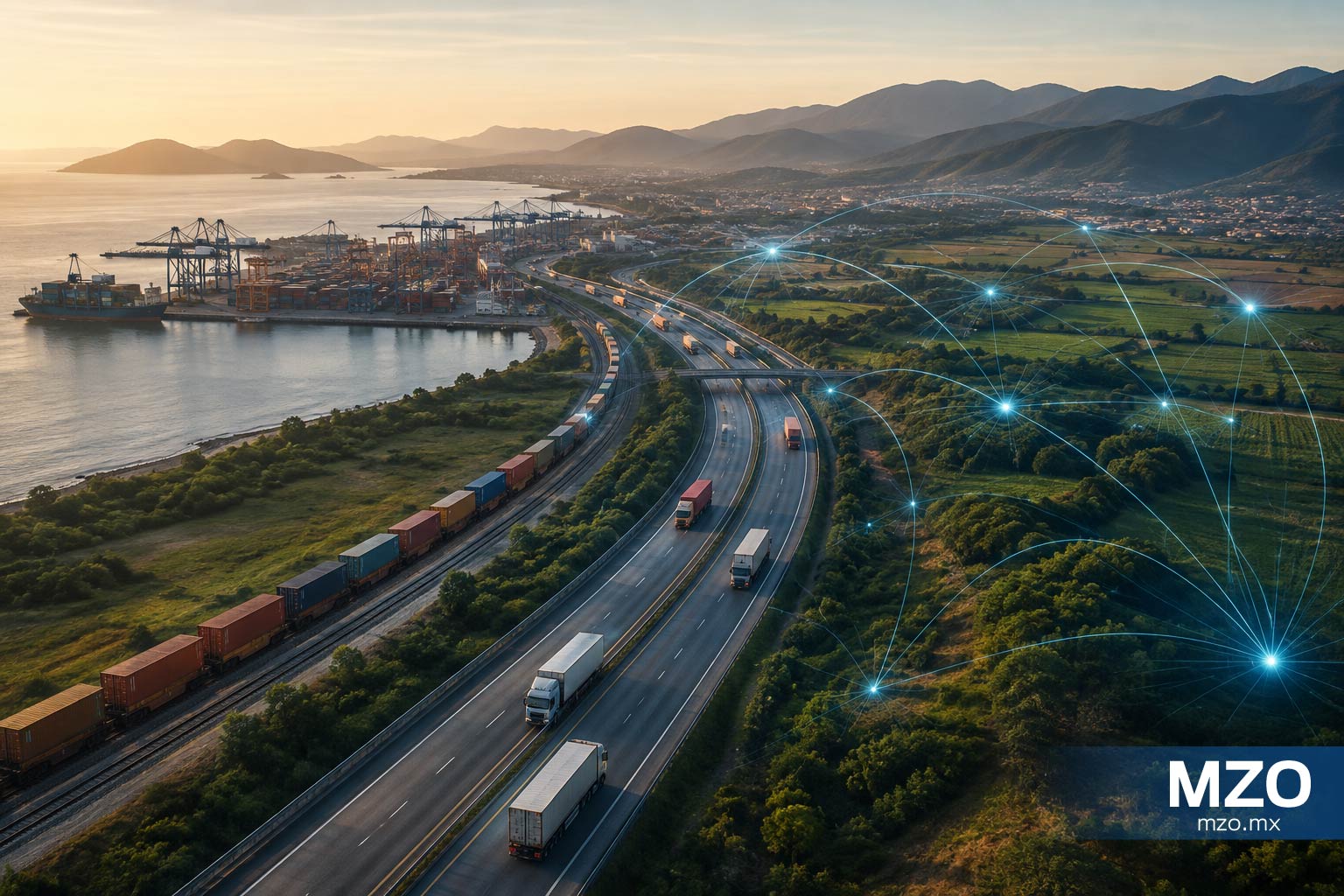 Manzanillo's Inland Freight Network
